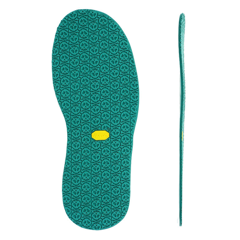 semelle vibram 669ks skull verte fonce