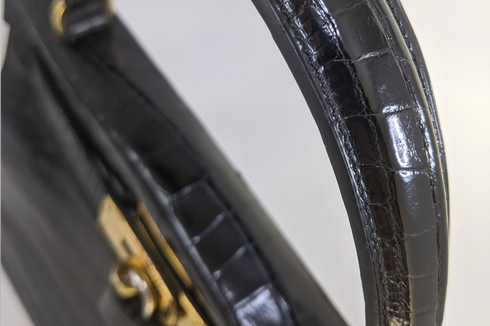 Réparation poignées sac hermès